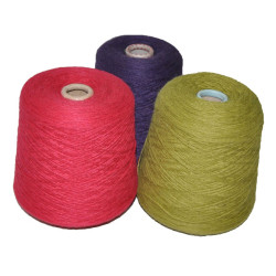 1 kg Alpakawolle Kegel. - Färben Farbe
