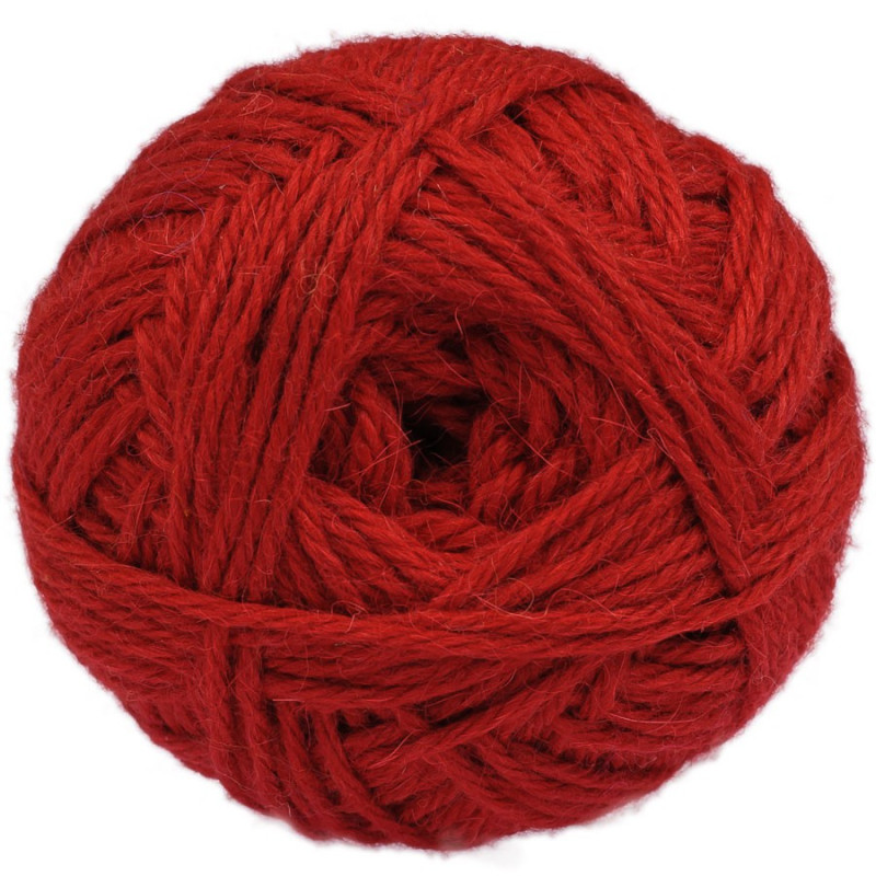 Rot - Bulky - Lama/Wolle - 100 gr./163 mt.