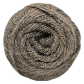Melierte dunkel Kastanienbraun - 100% Baby Lama - 100 gr./200 m.