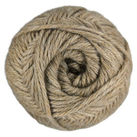 Melierte helles haselnussbraun - Aran - Lama/Merino - 100 gr./163 mt.