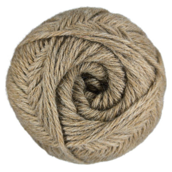 Melierte helles haselnussbraun - Aran - Lama/Merino - 100 gr./163 mt.