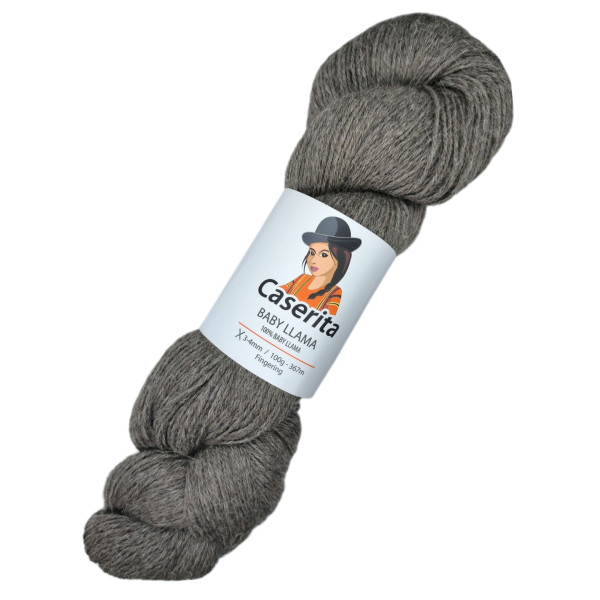 Grau - 100% Baby Lama - 100 gr./367 m.