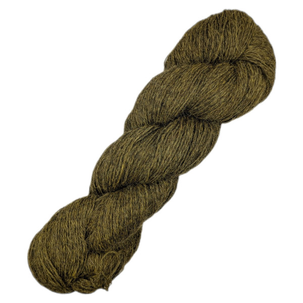 Olivgrün – Lama Alpaka FS – Fingering – 100g / 366m