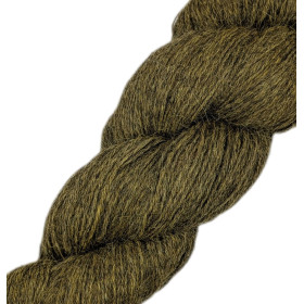 Olivgrün – Lama Alpaka FS – Fingering – 100g / 366m