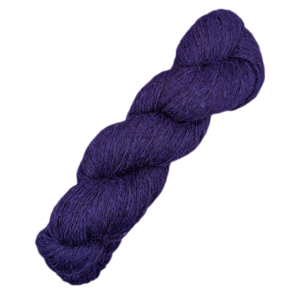 Meliertes Violett - Lama Alpaka FS - Fingering - 100g / 366m