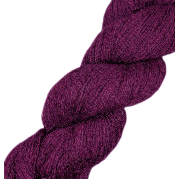 Traubenfarbe - Lama Alpaka FS - Fingering - 100g / 366m