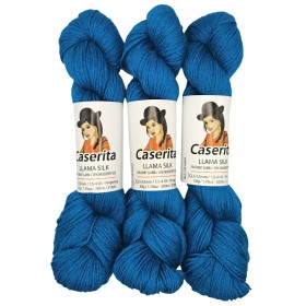 Ozeanblau – Baby Lama & Seide – 50 g / 200 m