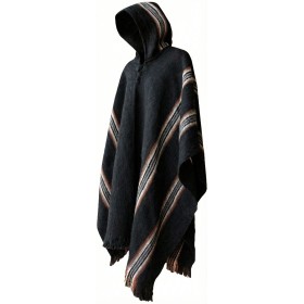 Illimani Poncho mit Kapuze